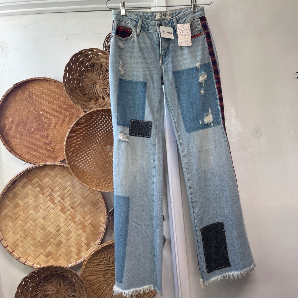 Free People NWT Patch Jeans - Various
